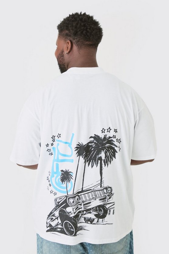 Plus Oversize Official T-Shirt in Weiß