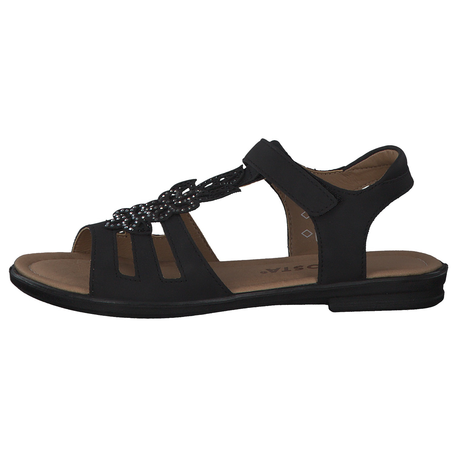 Ricosta Amira 7000502, Sandalen (Kinder), Kinder, Schwarz