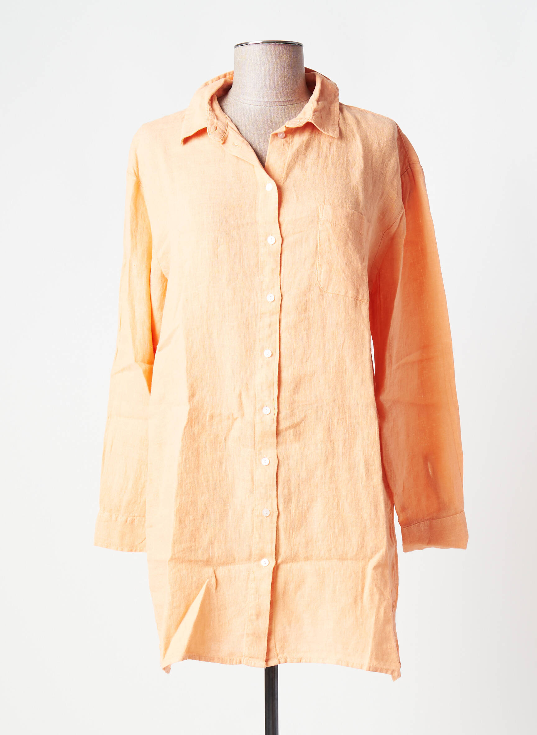 C Est Beau La Vie Tuniquemanchelongue Femme couleur orange