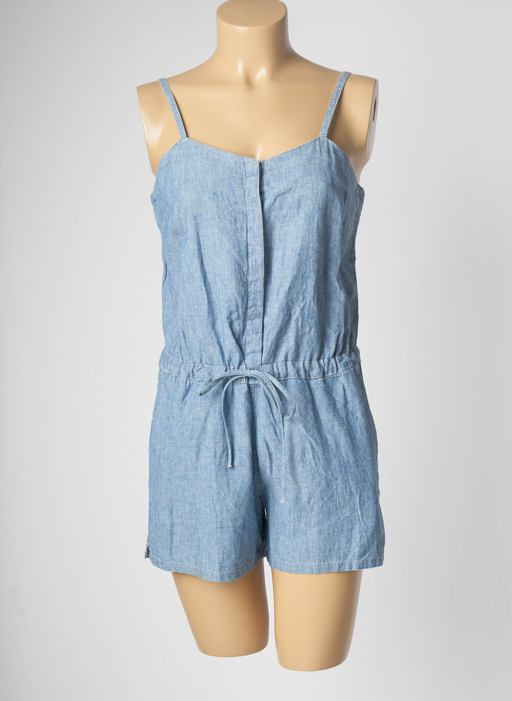Levis Combi Shorts Femme couleur bleu