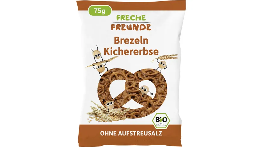 Freche Freunde Brezel Kichererbse 75 g