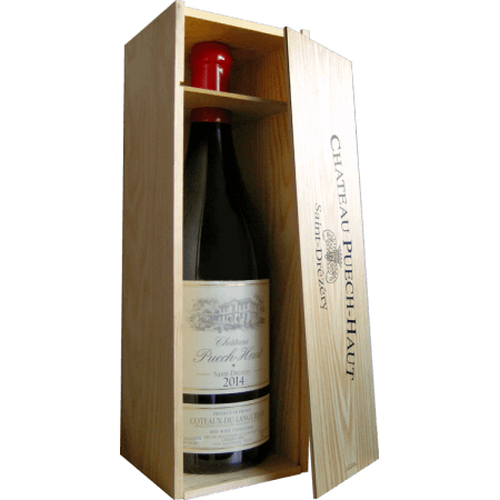 JEROBOAM CAISSE BOIS - TÊTE DE BELIER 2020 - CHATEAU PUECH HAUT