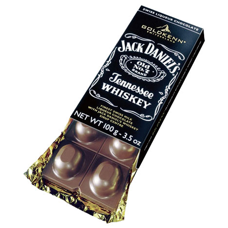 Jack Daniel's Tennessee Whiskey Liqueur Chocolate 100g