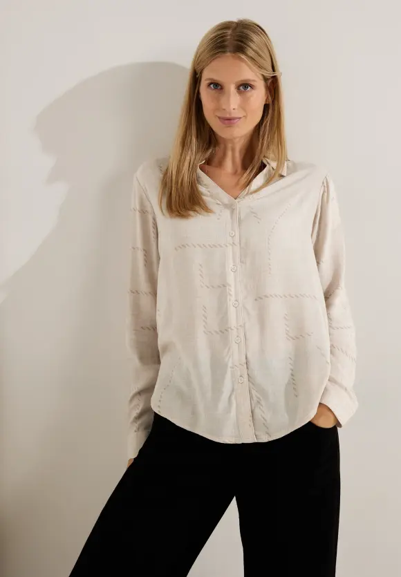 CECIL Viskose Partprint Bluse