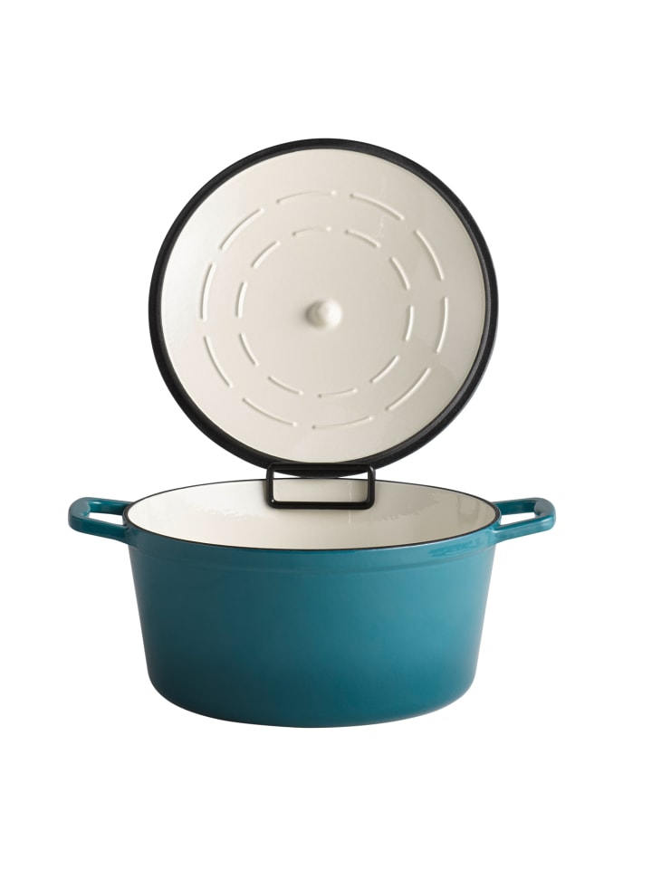 APS Kochtopf mit Deckel in blau, Ø 28 cm, H: 13 cm, 6 Liter     günstig kaufen onesize