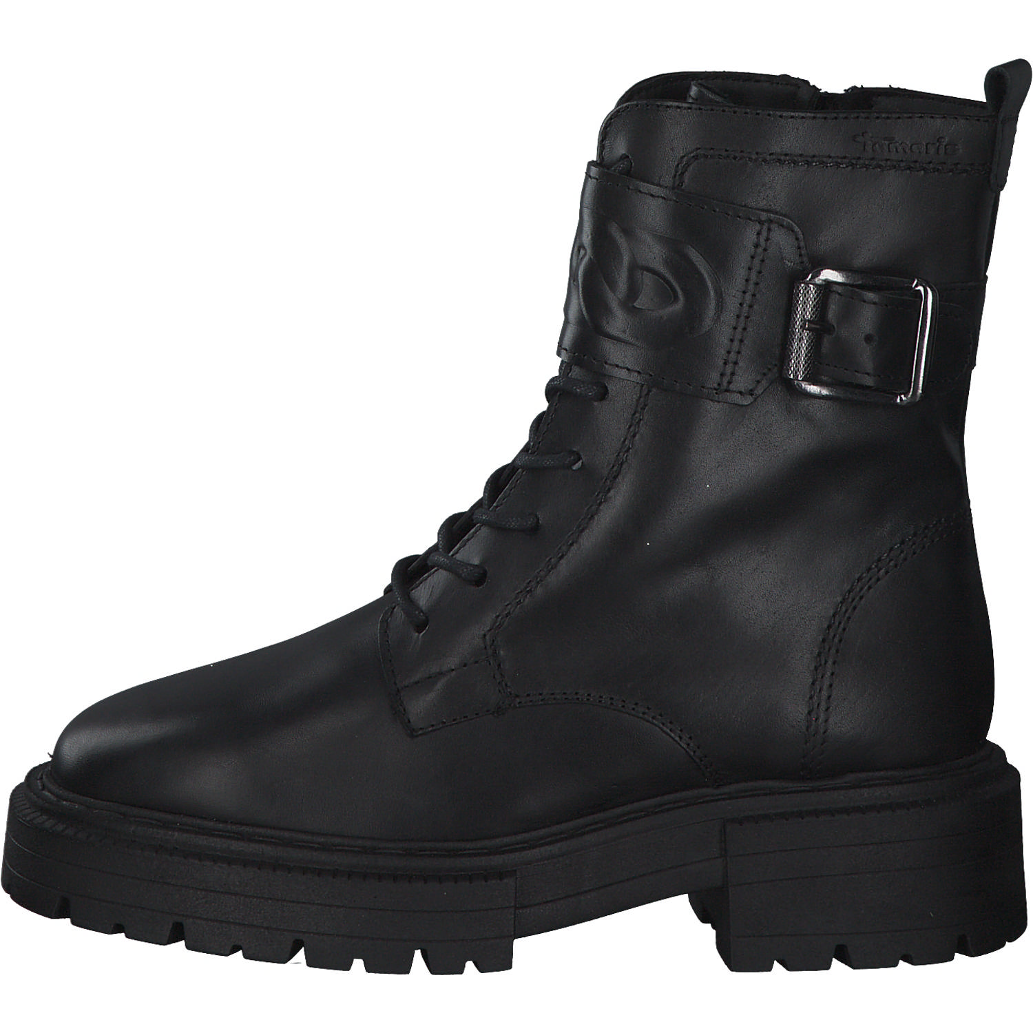 Tamaris 25239, Schnürstiefeletten, Damen, BLACK