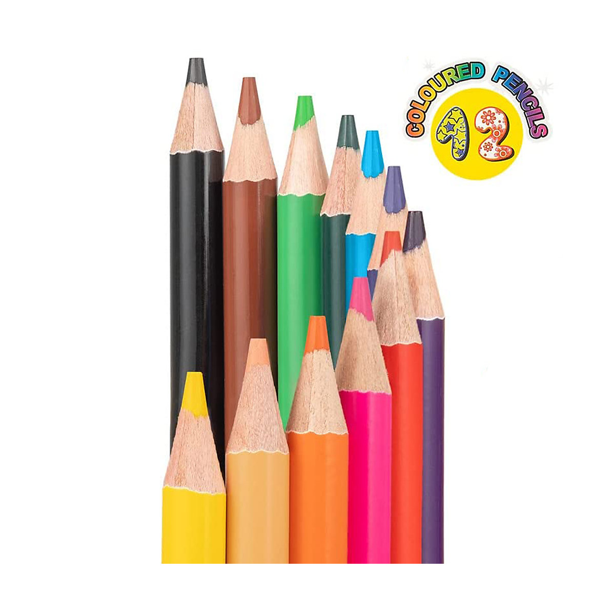 frler Buntstifte Set für Kinder 12 Farben Buntstifte für Kinder