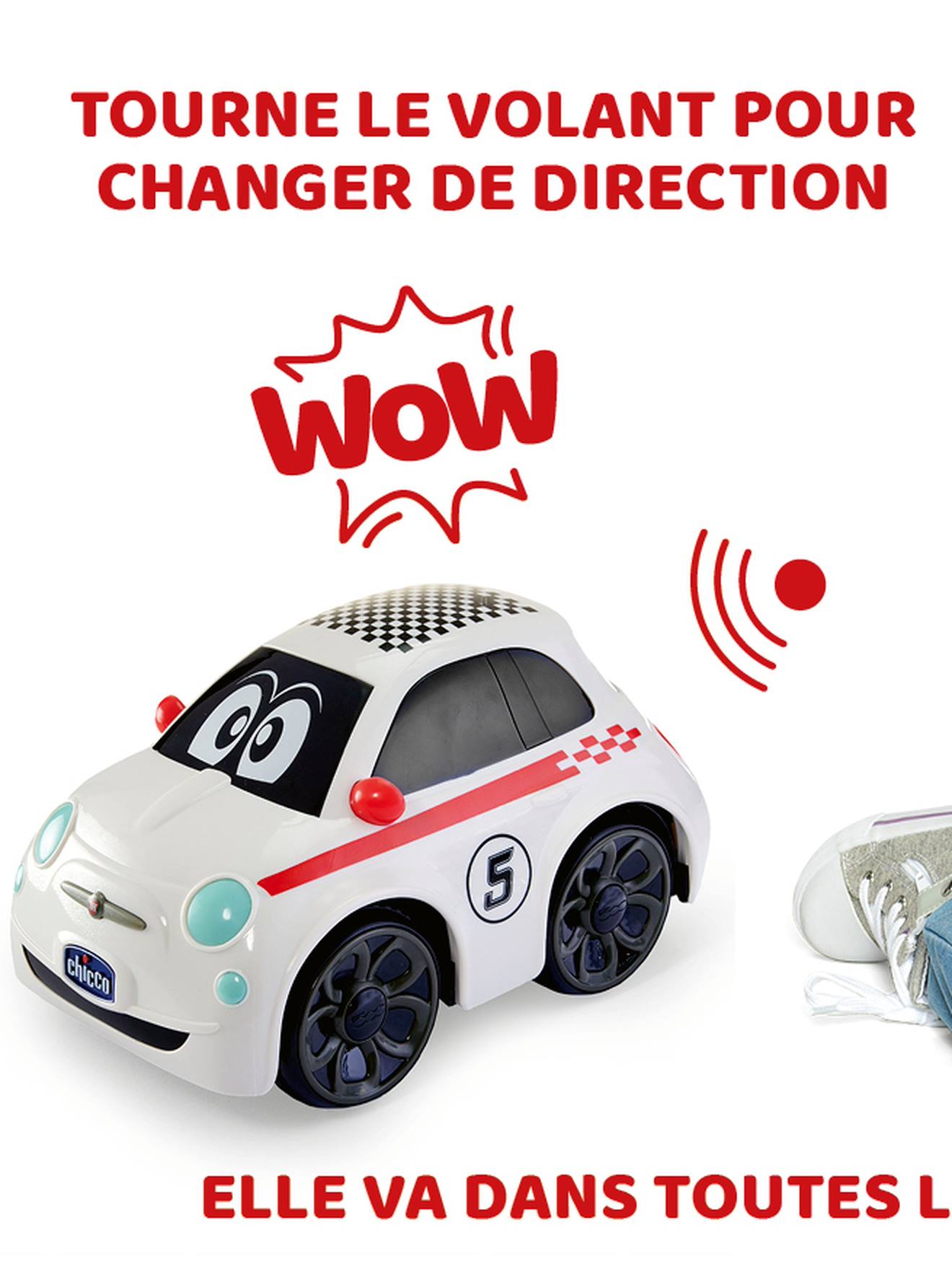 Fiat 500 RC Chicco beige