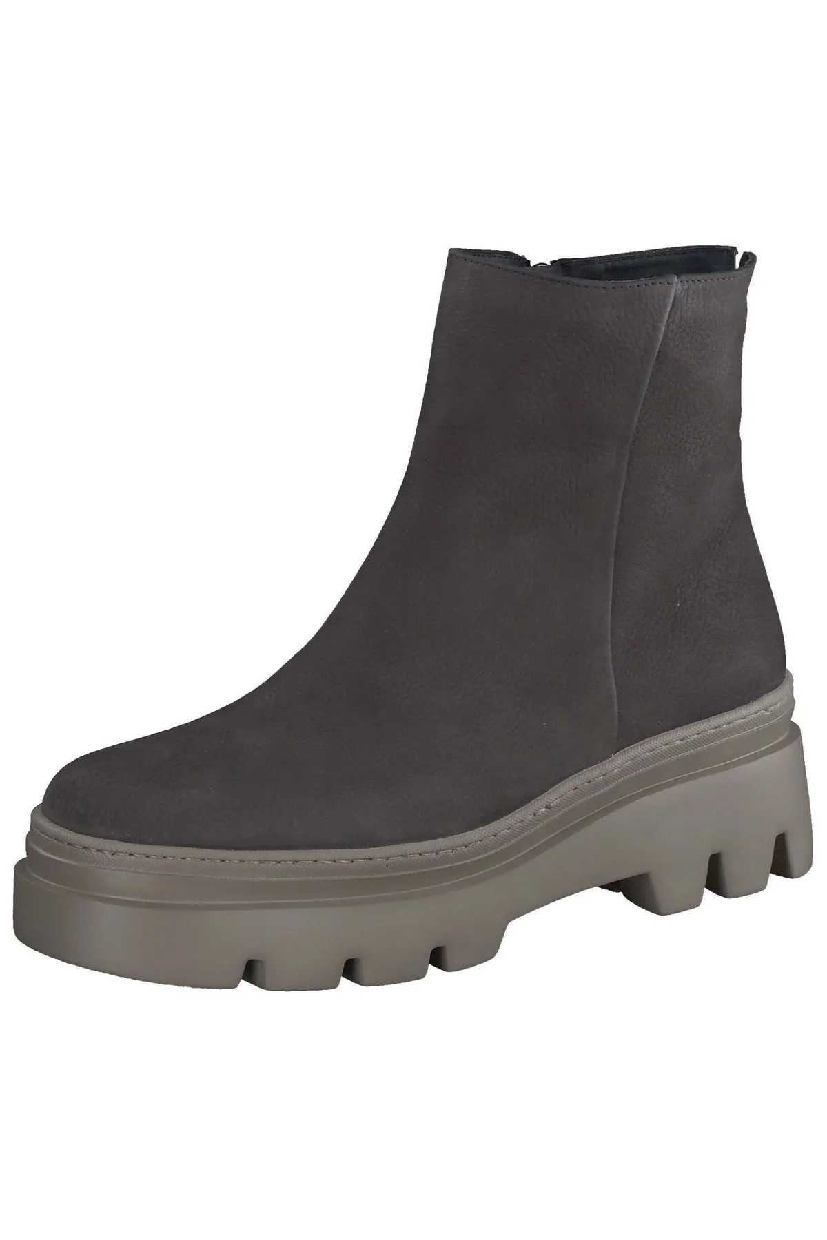 Paul Green  Stiefelette - Grau - Flacher Absatz