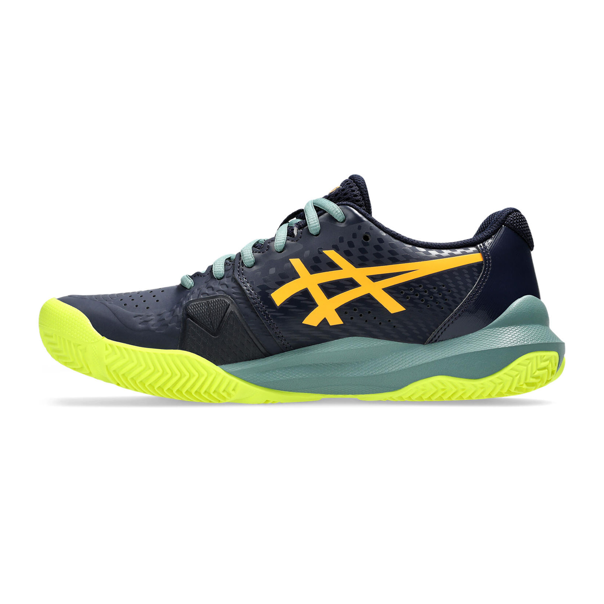 Gel-Challenger 14 Padelschuh Herren - Dunkelblau, Orange