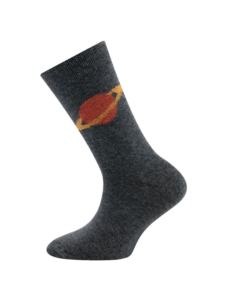ewers 6er-Set Socken Rakete in grau meliert-tinte günstig kaufen
