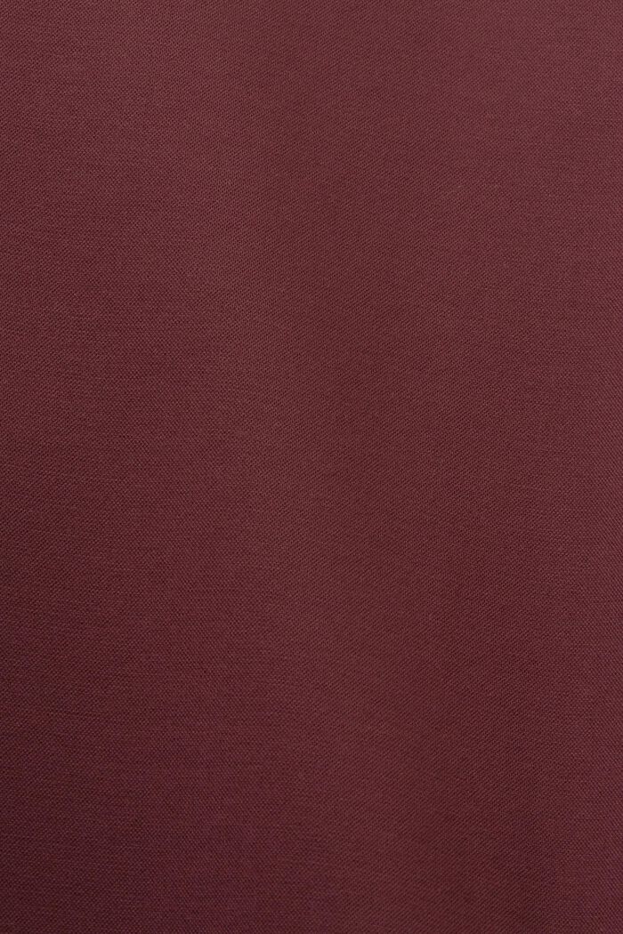 Anzughose aus Jersey-Piqué
