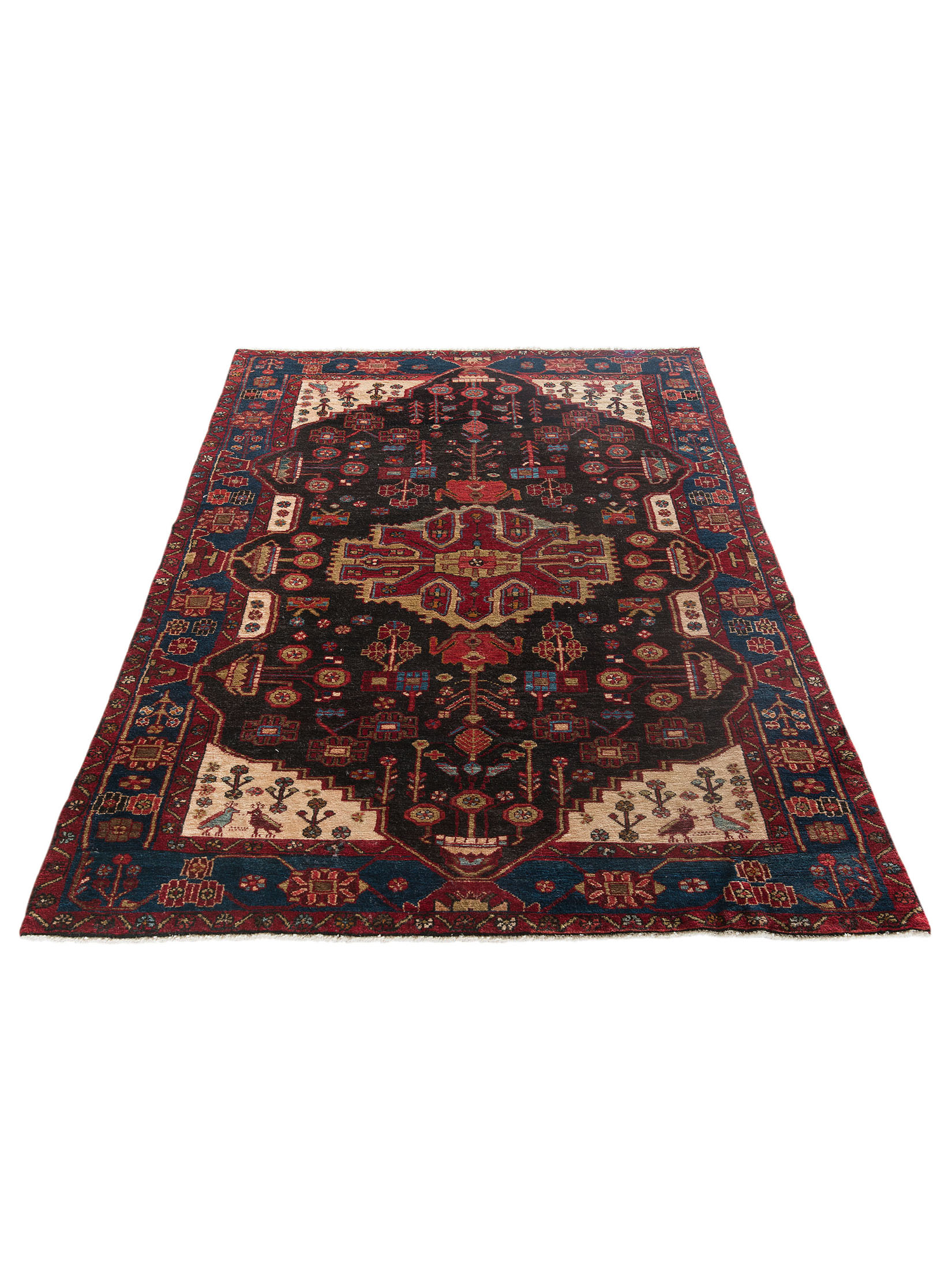 Nahavand Hamadan ca. 150 x 255 cm, Unikat / Einzelstück