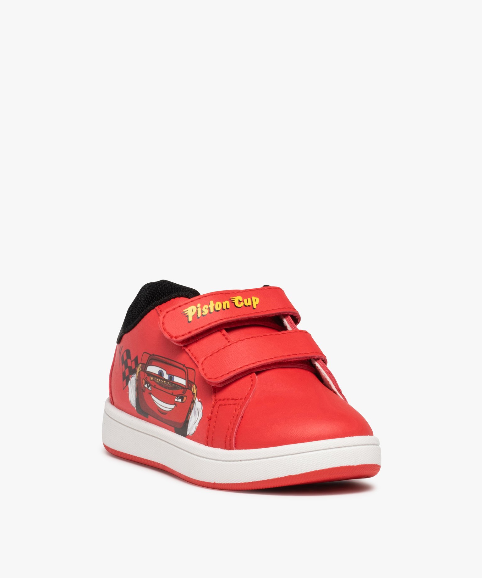 Baskets Garçon à scratchs imprimées Flash McQueen - Cars rouge | GEMO