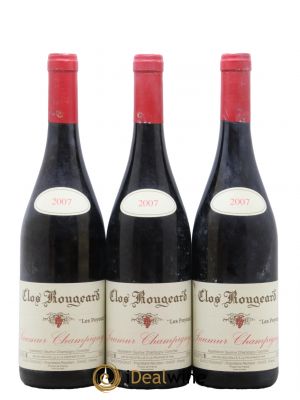 Saumur-Champigny Les Poyeux Clos Rougeard  2007 - Lot de 3 Bouteilles