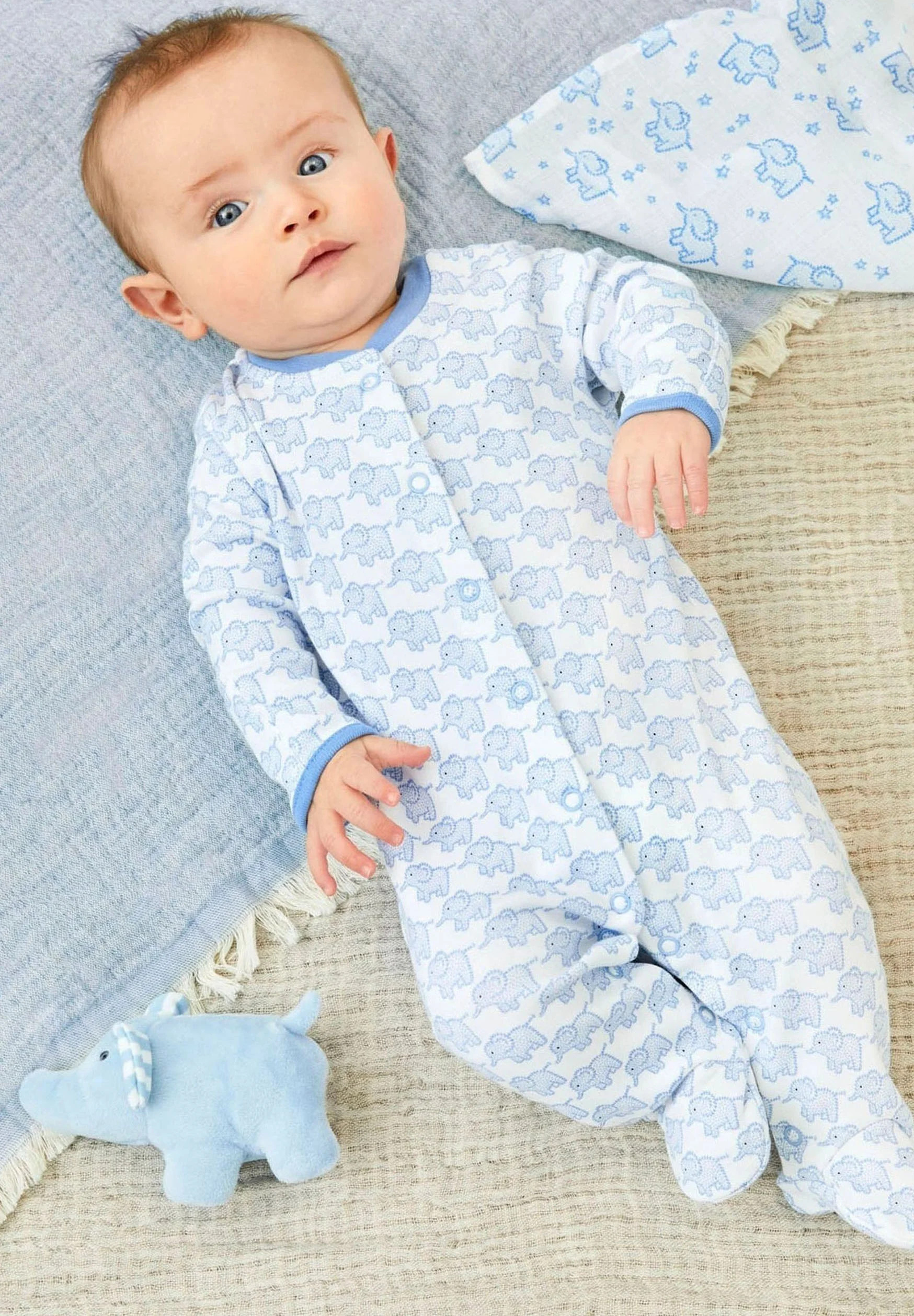 JoJo Maman Bébé PEQUEÑO ELEFANTE- Mono