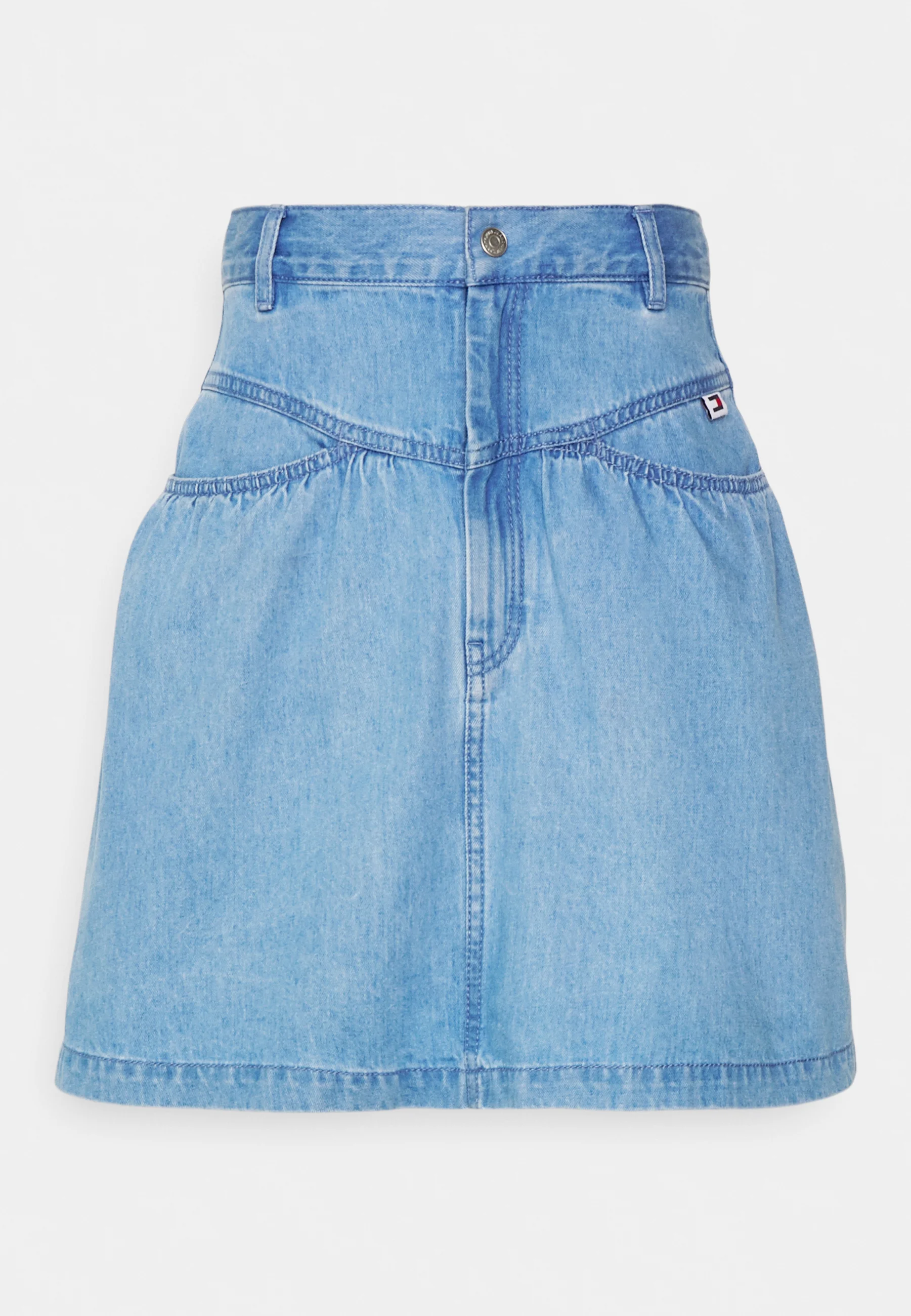 Tommy Jeans CHAMBRAY MINI SKIRT - Falda campana