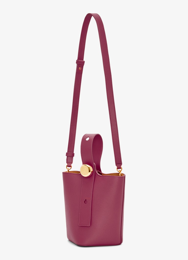 Borsa a tracolla LOEWE Pebble Bucket Mini in pelle di vitello
