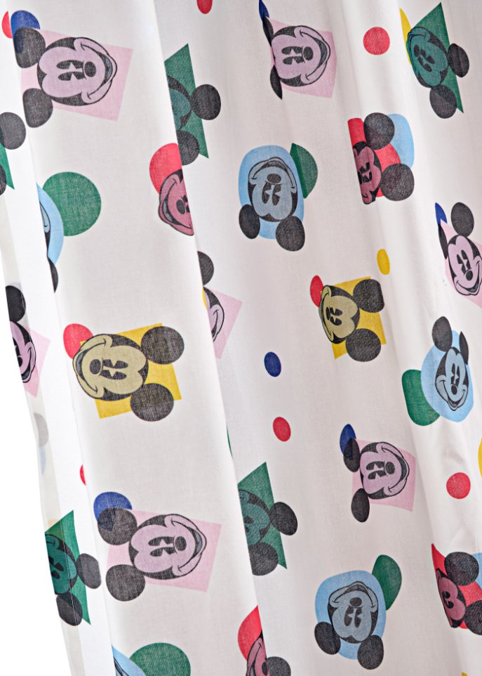 DS Mickey Mouse Bio-Baumwoll Vorhang (1er Pack)