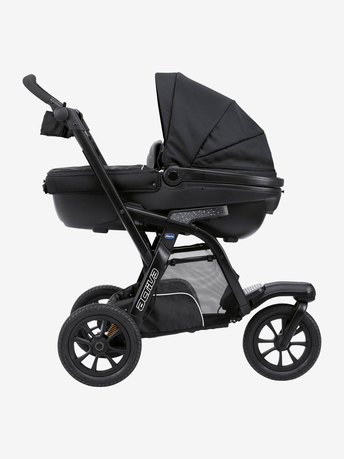 Poussette Trio Activ3 Top CHICCO jet black