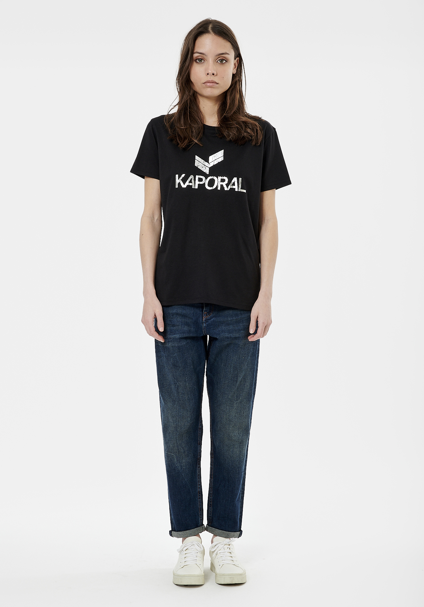 LEMIL  T-shirt noir Femme