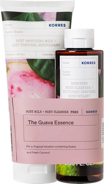 KORRES Guava 250ml Duschgel + 200ml Körpermilch Körperpflegeset