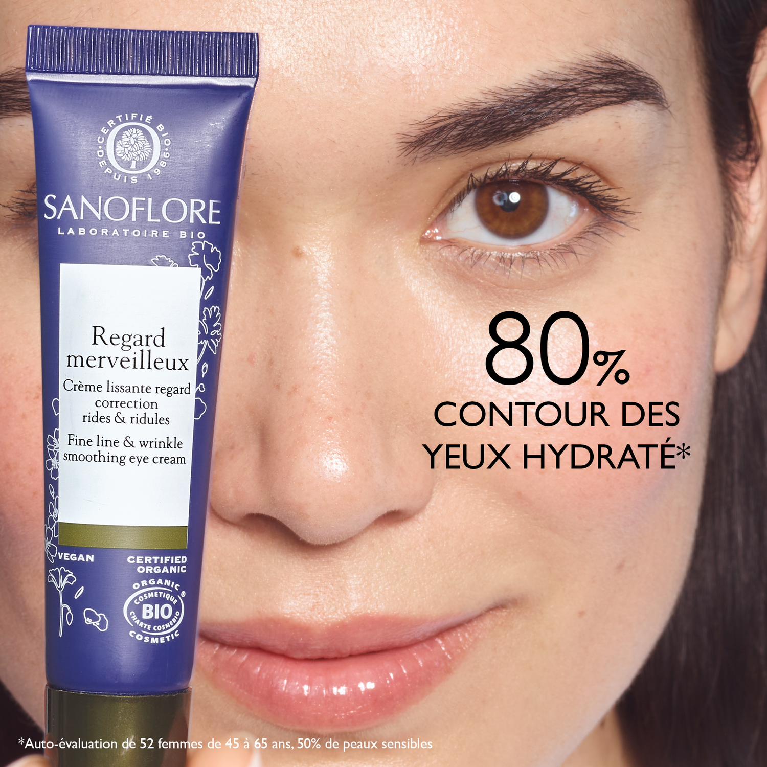 Sanoflore Regard Merveilleux Crème Contour des Yeux 15 ml