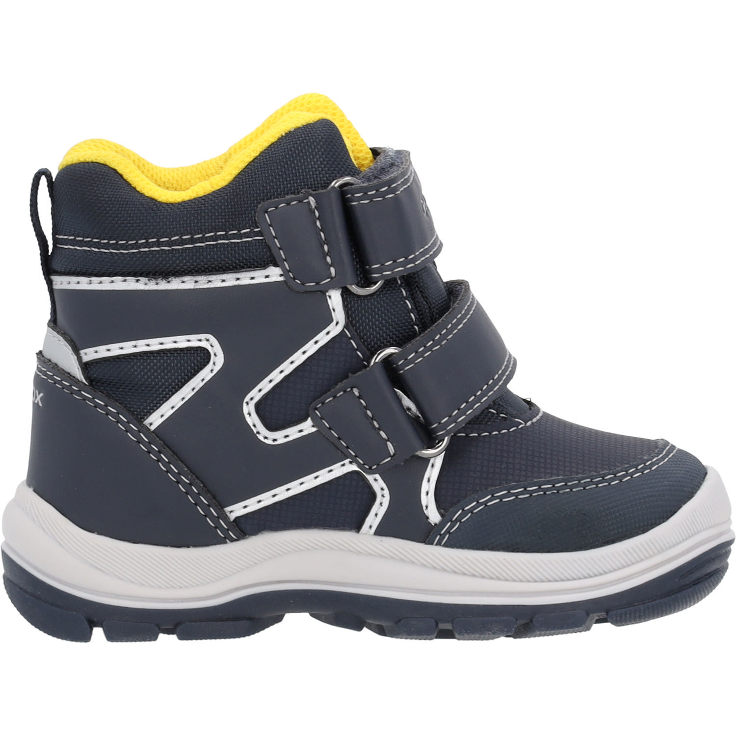 Geox B263VD, Stiefel (Kinder), Kinder, navy/yellow