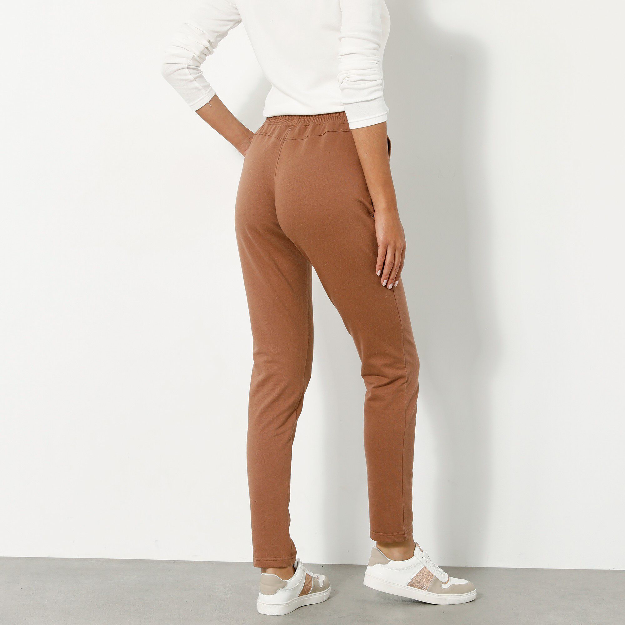 Pantalon jogpant ceinture élastiquée molleton
