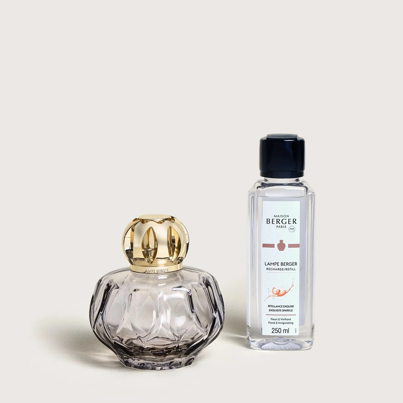 Lampe Cofanetto Rosalie Grigia - Lampebokssæt, Katalytisk Lampe, Katalytisk Lampe Parfume