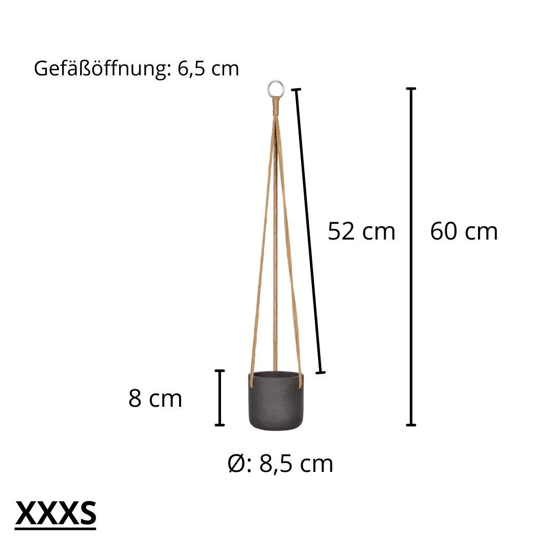 finestgreen Blumenampel Handgefertigte Blumenampel Hanging Charlie