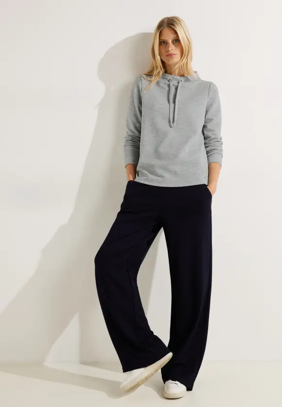 CECIL Pullover mit Glanzfasern