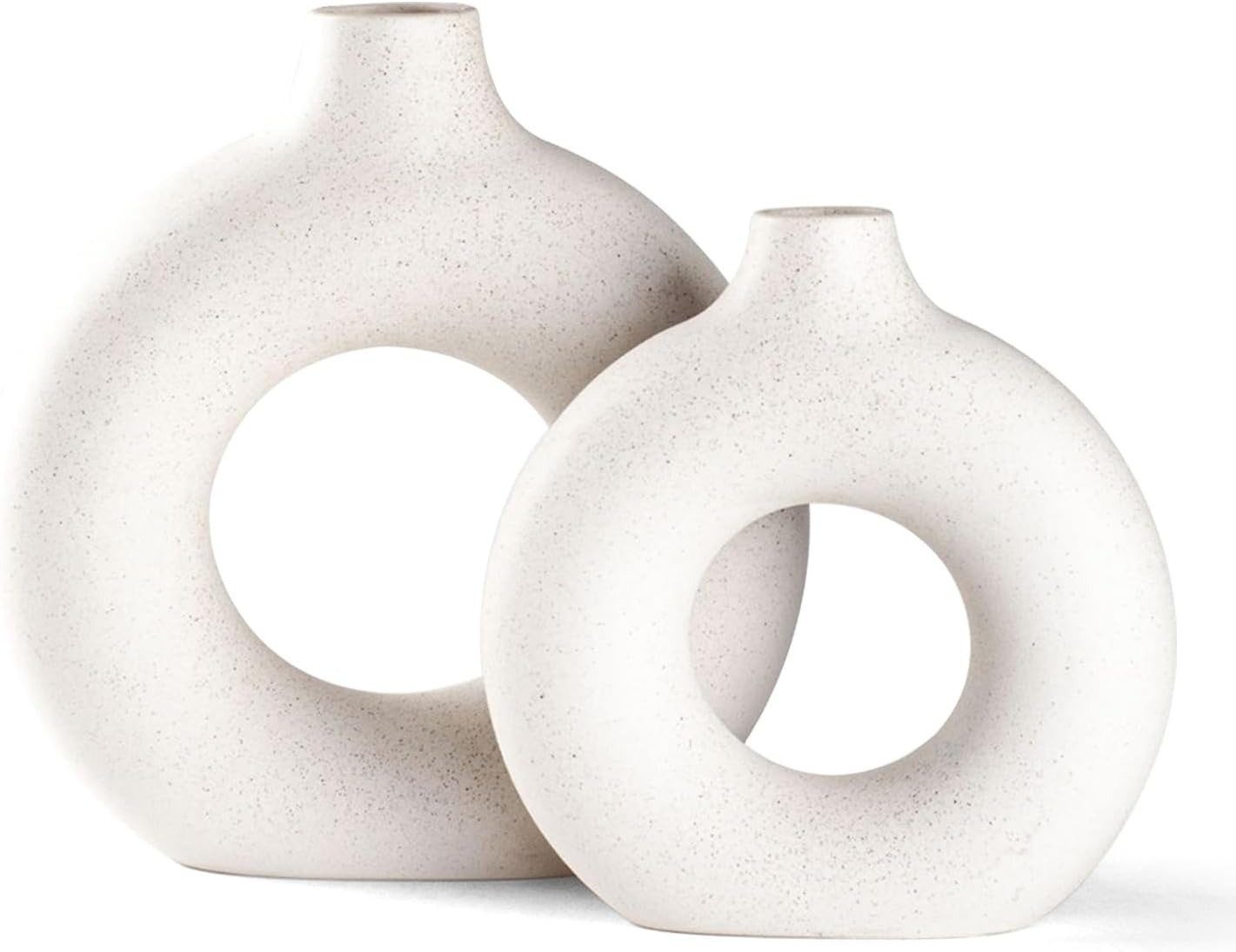 Deliana.home Dekovase Vasen für pampasgras,Kreative vase Moderne Wohnkultur (2 St., 2 Stück), Handmade vase,vasen Set
