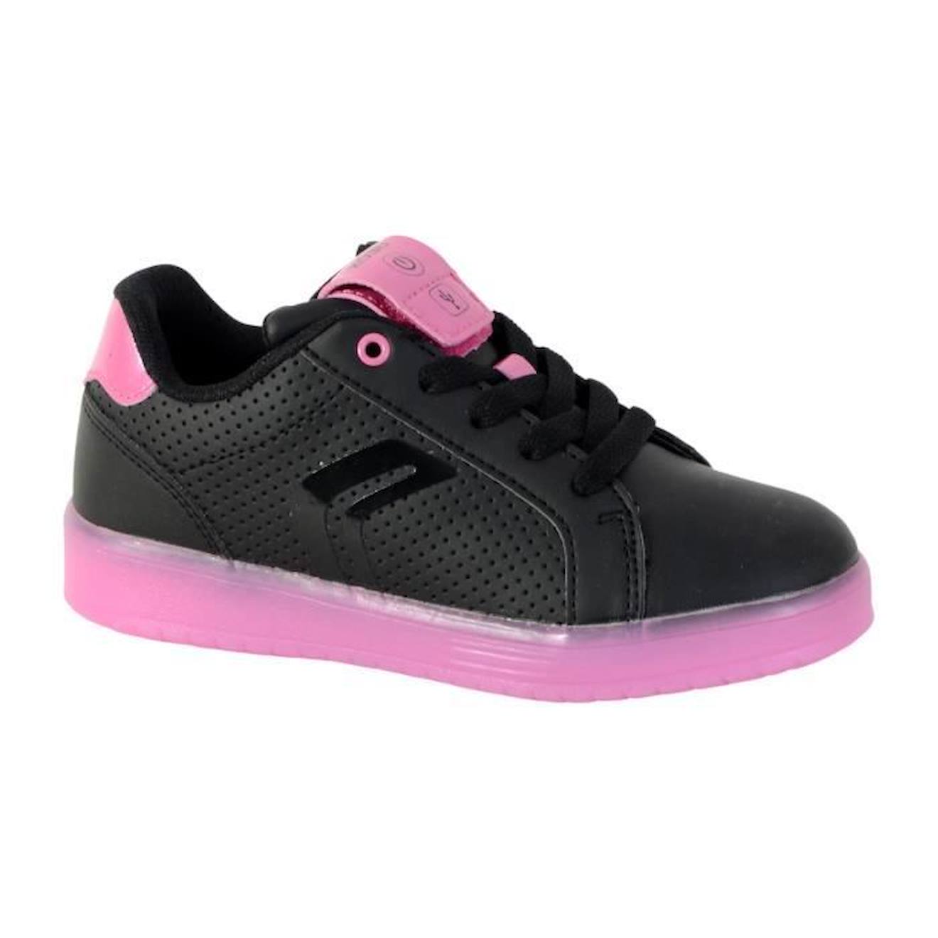 Basket Geox Enfant J Kommodor G noir