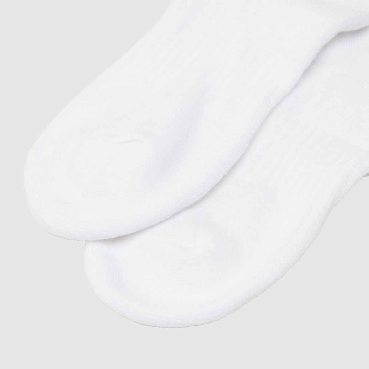 Komplet 6 belih in črnih nogavic za vsak dan Nike