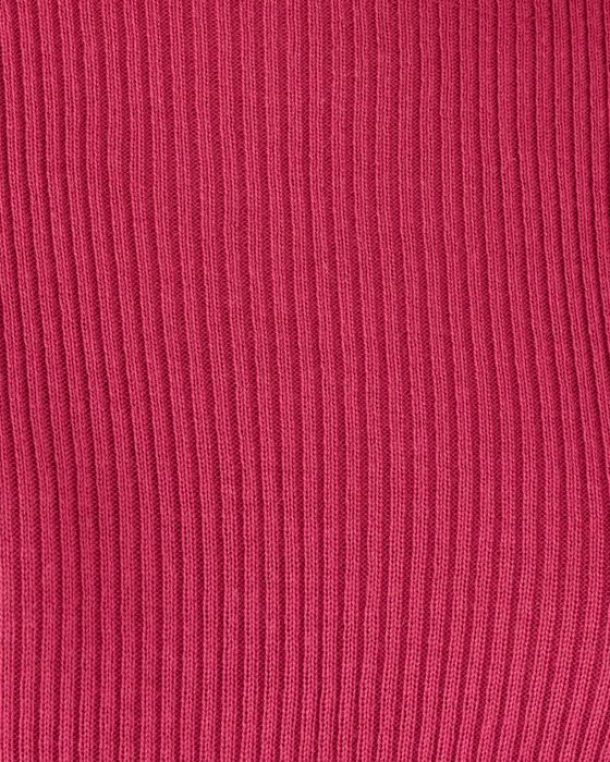 Pull col rond 50% laine mérinos, uni et rayé