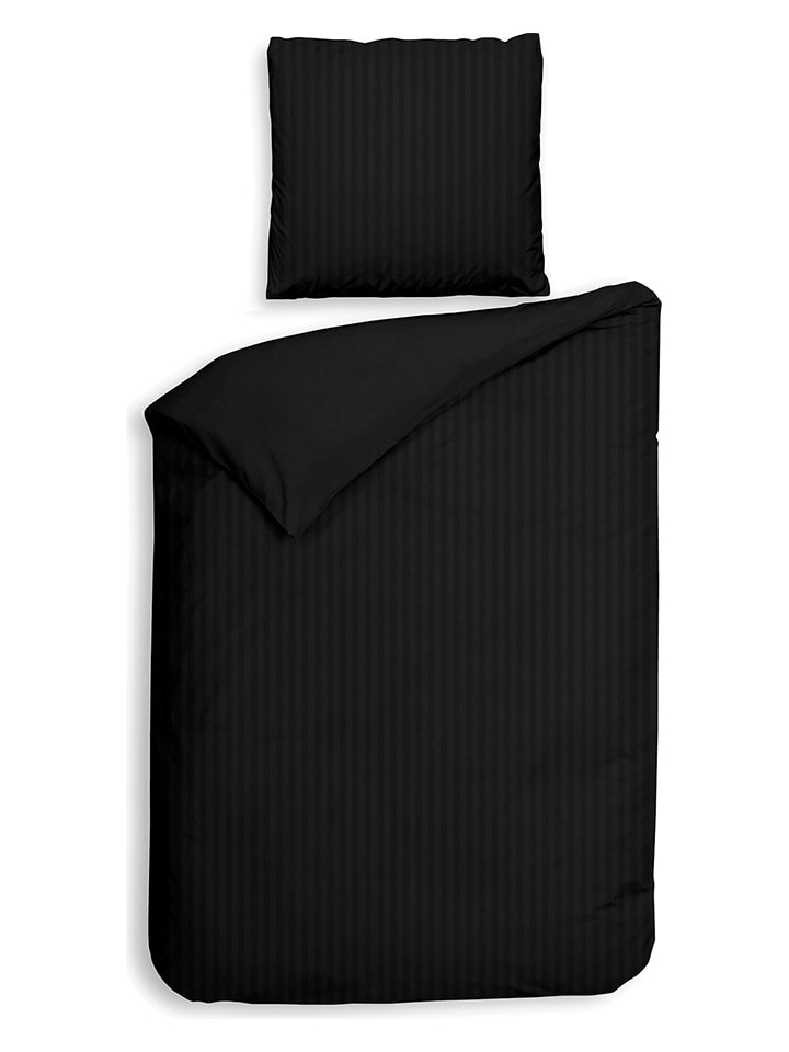 Heckett Lane Satin-Bettwäsche-Set 