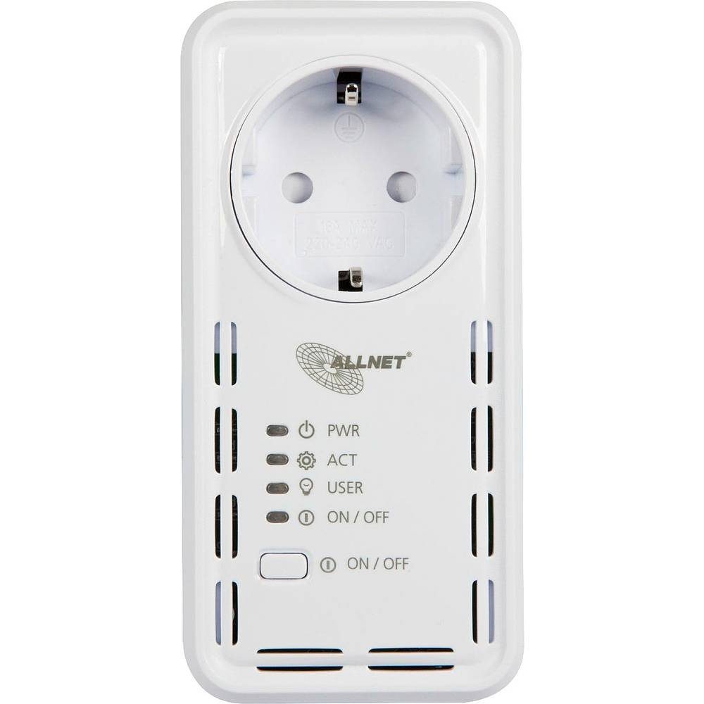 Allnet Netzwerksteckdose für IP Gebäude Automation Smart-Home-Steuerelement
