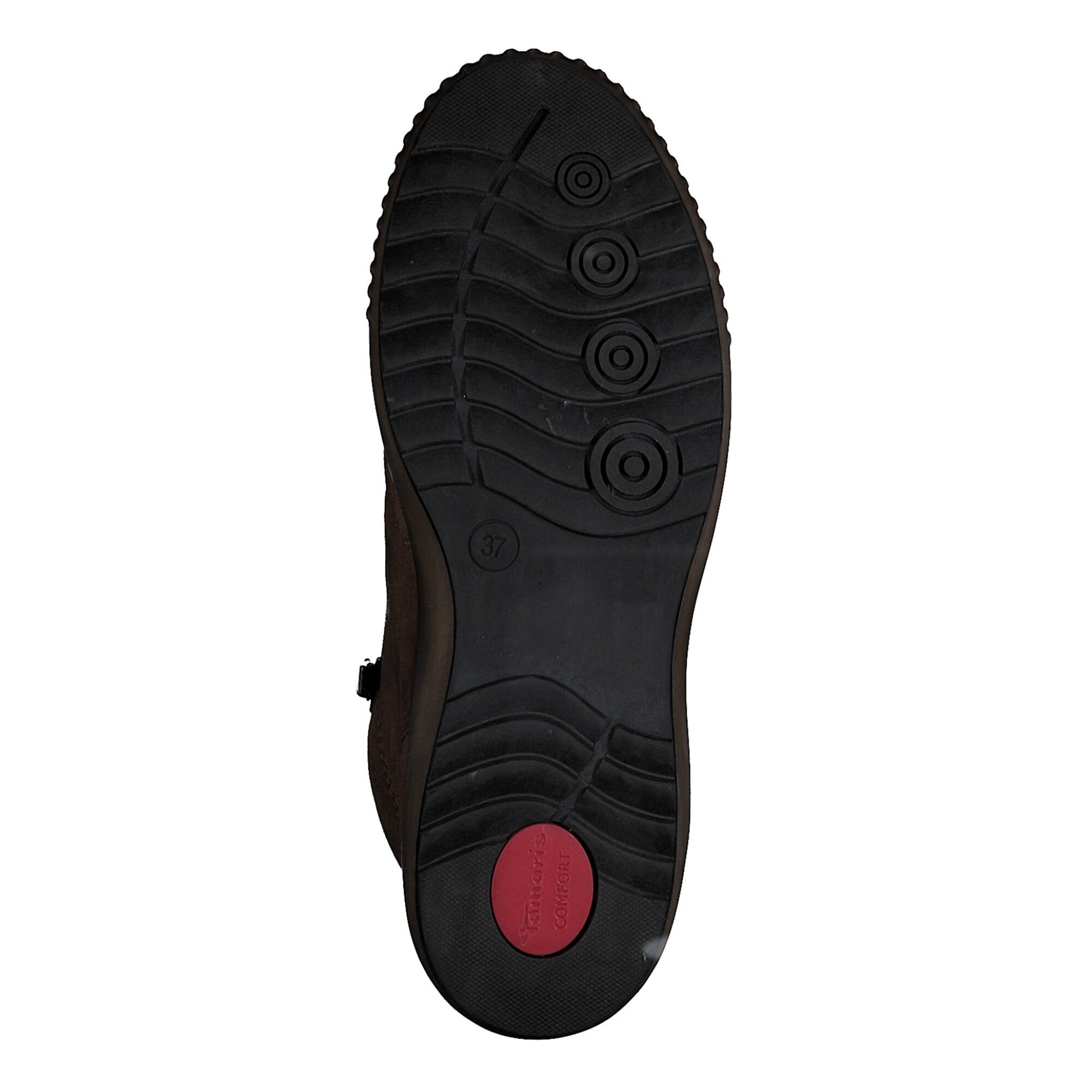 Bottines dessus croûte de cuir