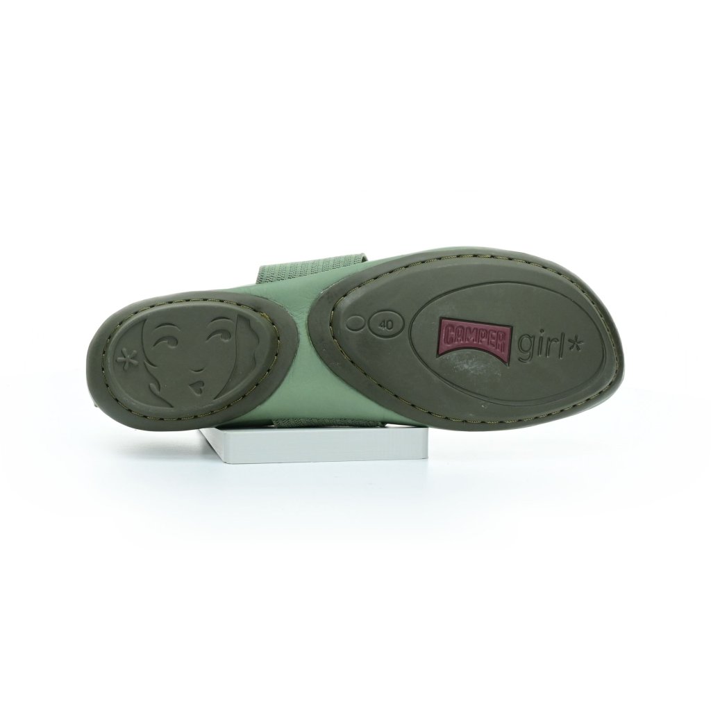 Camper Sella Negro Green (21595-241) Ballerinas