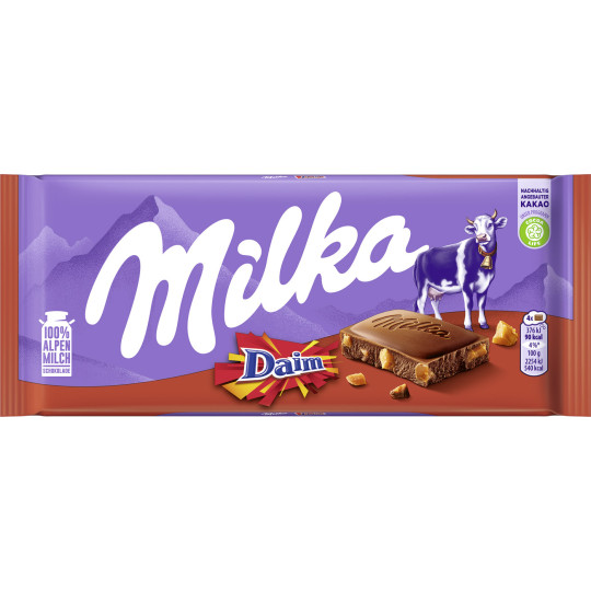 Milka Daim Schokolade 100G