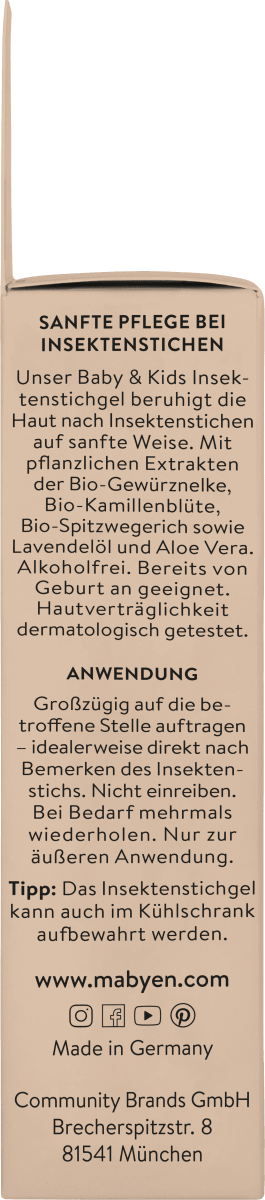 Insektenstichgel Soforthilfe Baby & Kids, 10 ml