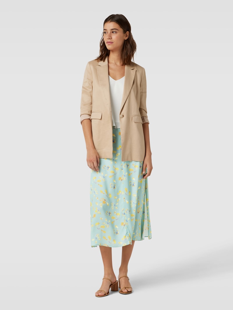 Rock aus Viskose mit Allover-Muster Modell 'ARAACE' in mint