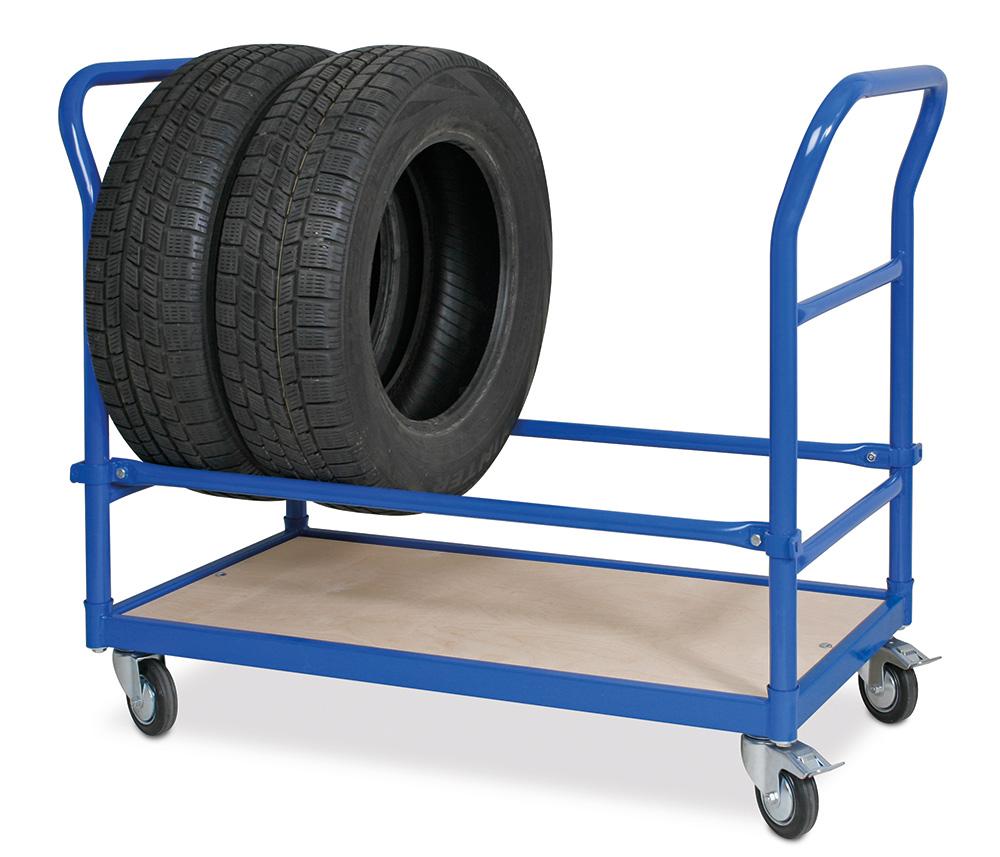 BRB Reifentransportwagen, blau