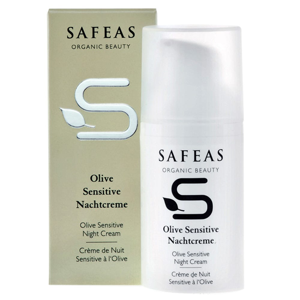 Safeas Olive Sensitive Nachtcreme 30 ml