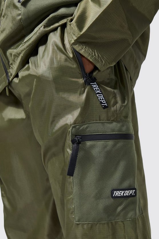 Active Ripstop lockere Hose mit Reißverschluss