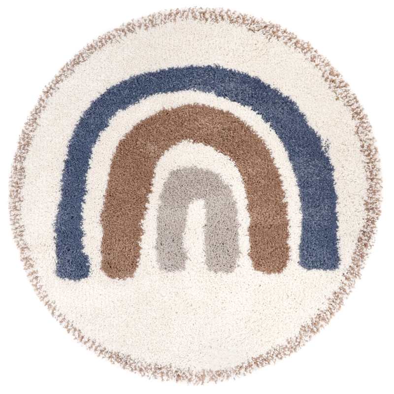 Tapis arc en ciel 120cm Bohemian Rainbow