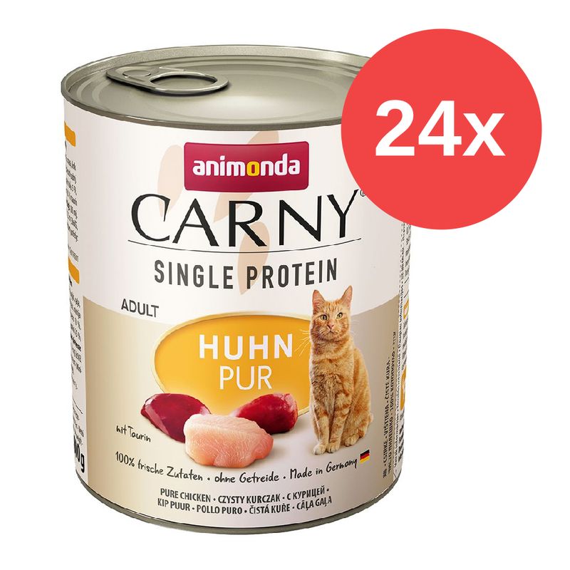 Sparpaket animonda Carny Single Protein Adult 24 x 800 g | bitiba