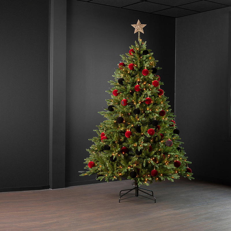 Home Geilo eksklusiv juletre 210 cm, 350 LED-lys