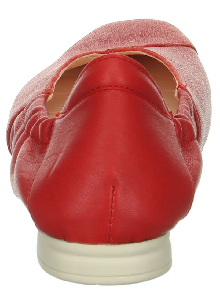 Think! Leder-Ballerinas 
